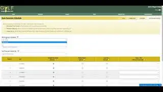 Advanced Scheduling - Scheduling With League Groups