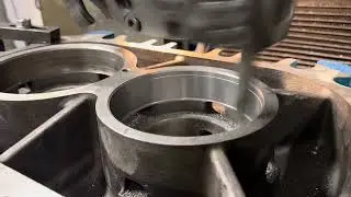 Machining Roots Blower Housing With Wohlhaupter UPA4 - Cast Iron Boring