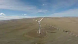 Way too windy to get up in there. Another day…