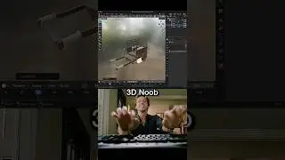 3D Noob VS Pro Artists 🏆 #shorts #blender #3d #animation #3danimation