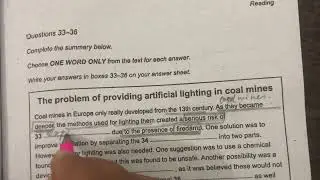 IELTS Reading Summary completion tips|A Significant Development in Mining Industry|