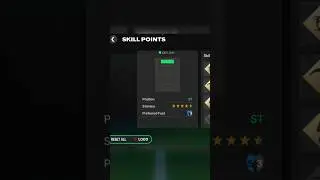 RESET SKILL POINTS WITH GEMS🤩 #eafc24 #fifamobile