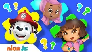 Puzzle Playtime! Ep 1 🧠 w/ PAW Patrol, Top Wing, Blaze & More! | Nick Jr. Games | Nick Jr.