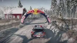 Hyundai i20 - WRC 9 | TOP10 Vergasen Reverse Sweden Chase Cam + On-board | Thrustmaster TX