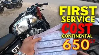 1st Service of my CONTINENTAL GT650 #gt650 #continentalgt650 #gt650service #royalenfield #650twins