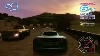 Ridge Racer 6 Expert Route #8 Gameplay(Career Walkthrough)