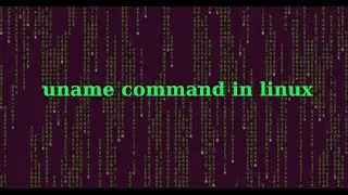 linux 18 uname Command