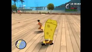 Sponge Bob MOD for GTA San Andreas