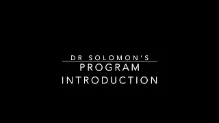 Dr Solomon's Program Introduction