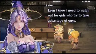 Star Ocean 2 R - Celine sounds like a Gold digger to Leon | Private Action Hilton