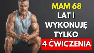 Jedyne 4 ćwiczenia, których potrzebujesz, aby pozostać silnym i w formie po 50