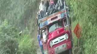 Dangerous trip !!! Most Dangerous Mountain Roads in The World, Heavy Equipment Truck Skill Driving