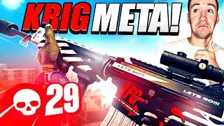 The NO RECOIL Krig-6 Class is the Meta of Warzone