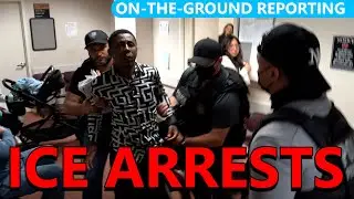 ICE Officers STORM AT Undocumented Immigrants, ARREST Them After Their Hearings