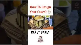 How To Design Your Cakes At Home 😋😍