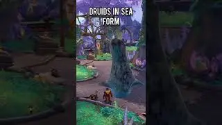 wow druids in Seaform #wow #worldofwarcraft #warcraft