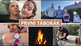 LETOS PRVNÍ TÁBORÁK, PRVNÍ SLABÁ CHEMOTERAPIE, PORÁŽÍME STROM | MamaVlog#656 | Máma v Německu