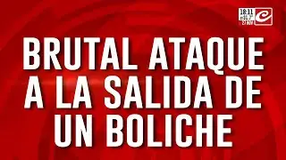 La atacaron entre 8 mujeres a la salida del boliche