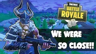 WE THOUGHT WE WON?! - Fortnite Battle Royale Funny Moments