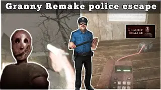Granny Remake police escape