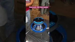 Penza audio 1800 watt speaker Bass's speaker #djrajkamalbasti
