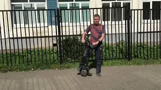 KIWANO KO1 Electric Scooter - электрический гироскутер (моноколесо, моносигвей) с рулём