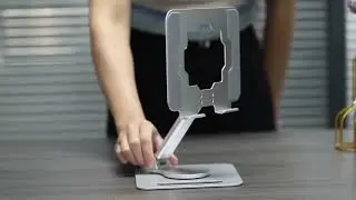 Level Up Your Desk Game! The Ultimate Height-Adjustable Phone & Tablet Stand