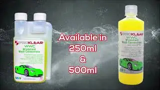 Proklear WWC Windshield Wash Concentrate with AWJF Anti Wiper Judder Formula
