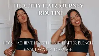 HEALTHY HAIR CARE ROUTINE | coco & eve *honest review*