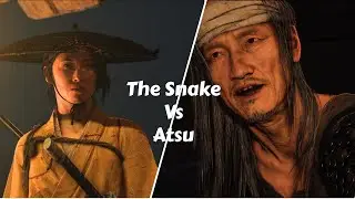 The Snake vs Atsu Fight | Ghost of Yōtei | Epic Samurai Battle | 4K 60FPS
