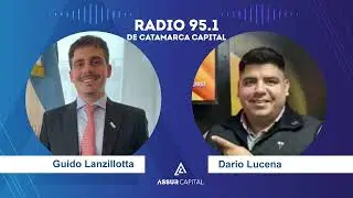 Guido Lanzillotta con Dar&iacute;o Lucena en FDS Radio 95.1 Catamarca Capital