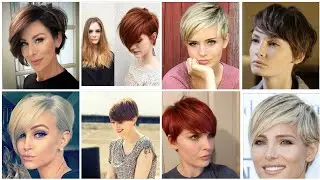Women Pinterest Pixie Haircut Most Viral 20-2022 | Boy Cut For Girls | Pixie-Bob Hair Dye Colours