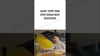 CPC Exam Day Hacks for Top Success! #shorts