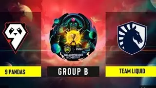 9 PANDAS VS TEAM LIQUID GROUP B MATCH SECOND GREAT Game