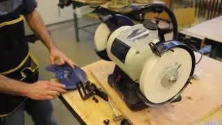 Bench Grinder: Wheel Types (blotter identification), Ring Test, Reinstall