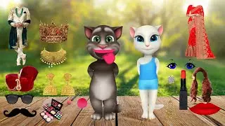 Talking Tom Billu dulha and Dulhan ka funny mekup comedy video @bsbillu