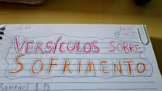 Versículos sobre SOFRIMENTO ⛈️😩👉🏻📜