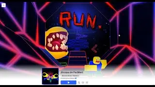 &iexcl;Escapa de PacMan! - Roblox / PUESTO 1 DE MIS FAVORITOS