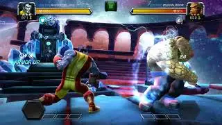 Marvel Contest of Champions Colossus vs The Thing