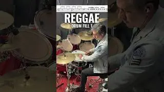 Reggae drum fill 1 #drums #reggae