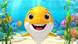 Baby Shark&rsquo;s First Big Swim Race 🦈🏁🌊 | 3D Animated Nursery Rhyme for Kids
