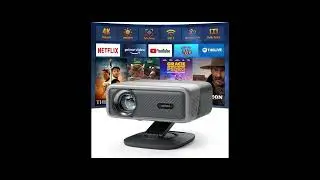 AuKing Smart Projector Review | Netflix Certified, AI Auto Focus, 800 ANSI & Dolby Audio!