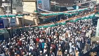 Maulana Sher Mohammad ke janaje mein Umda jansailab dhakrani Uttarakhand share Mohammed dhakrani