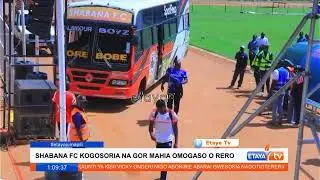 Kibice Shabana FC gromadzą się licznie na stadionie Gusii, gdzie Tore Bobe gra z Gor Mahia