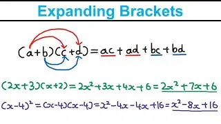 Expanding Brackets - Algebraic Expressions (Year 1) - Edexcel AS and A Level Maths