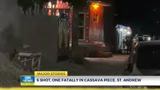 6 Shots, One Fatally in Cassava Piece, St Andrew | @CVMTVNews
