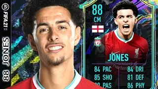 &iexcl;MEJOR RENDIMIENTO DEL ESPERADO, MUY COMPLETO! 88 Curtis JONES FIFA 21 REVIEW FUTURE STAR SBC