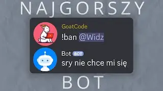 Zrobiłem NAJGORSZEGO BOTA do DISCORDA, aby uratować mój serwer