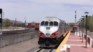 New Mexico Railrunner (NMRX) 106 at Belen, New Mexico