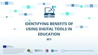 DigiPeda Filmed Video - Identifying Benefits of Using Digital Tools in Education